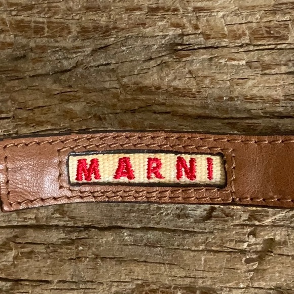 Marni Fabric Bead Crystal Belt main image 4